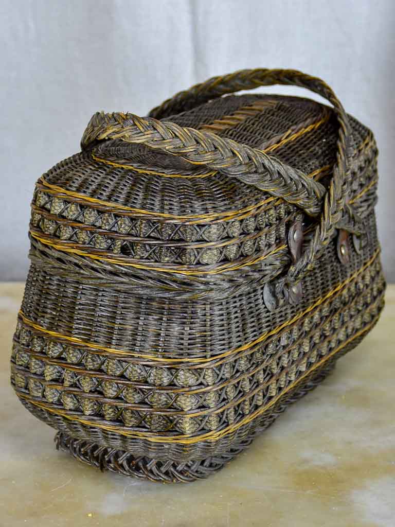 19th Century French market basket