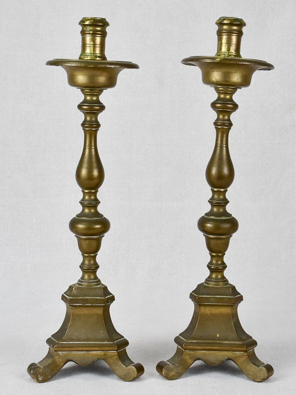 Spanish 18th Century Brass Chamberstick 1 - chambersticks