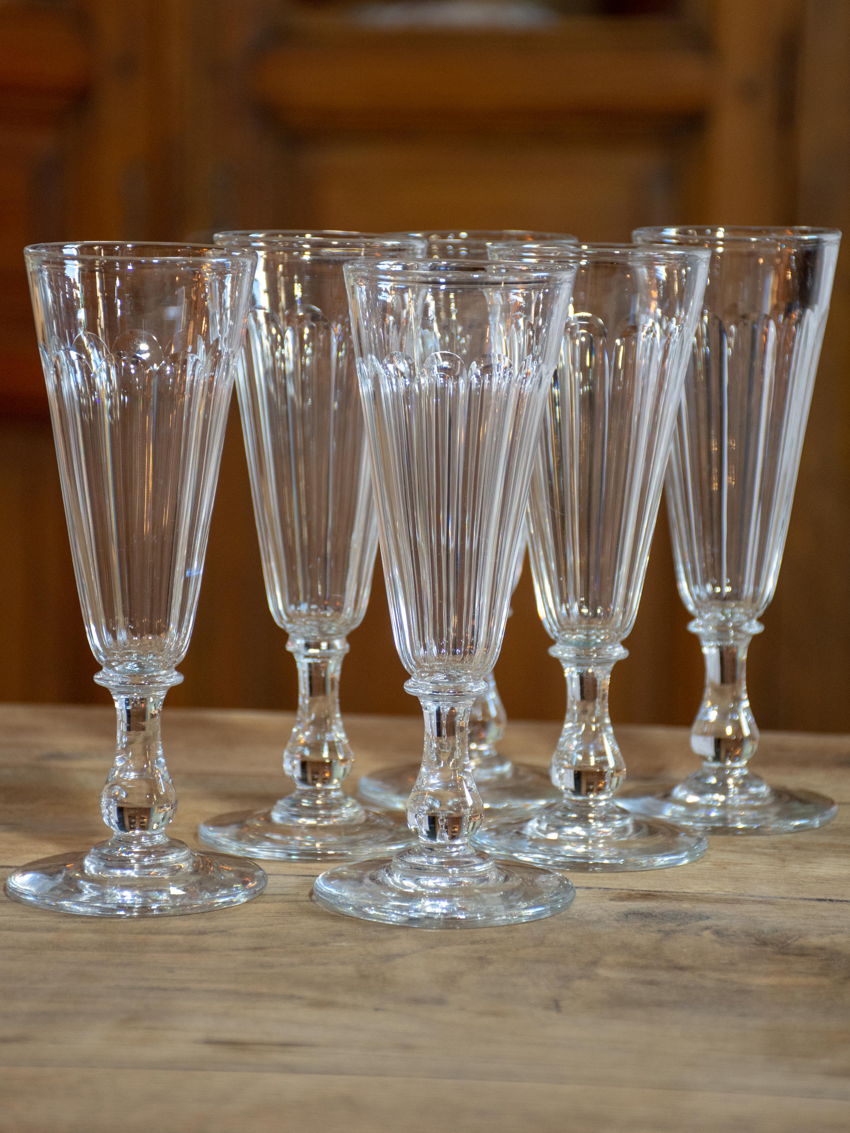 french champagne flutes