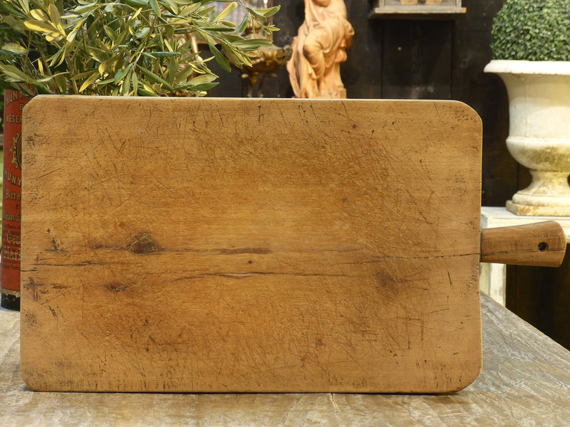 Extra-large rustic French cutting board – 1920’s – Chez Pluie