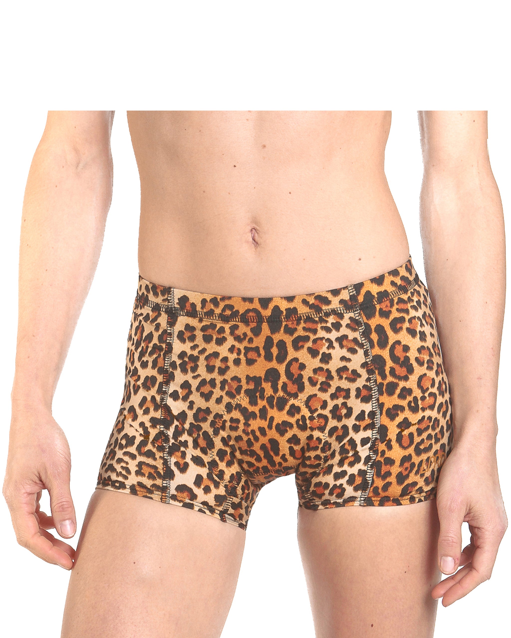 leopard print bike pants