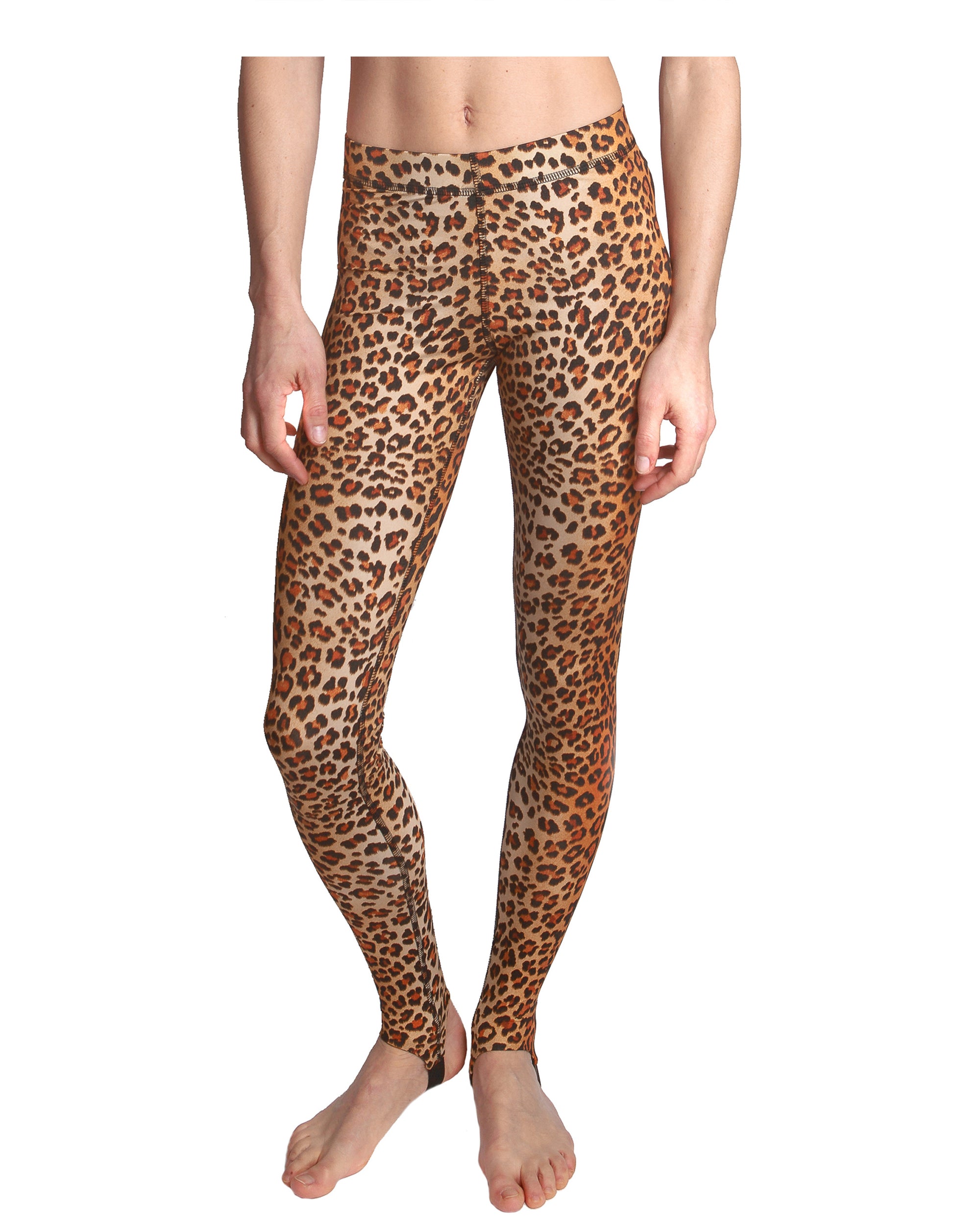 Prestatie Simuleren congestie Leopard print gym leggings - Printed tights for workouts like yoga,  running, cycling or swimming - Premium quality Italian fabric - By LPRD