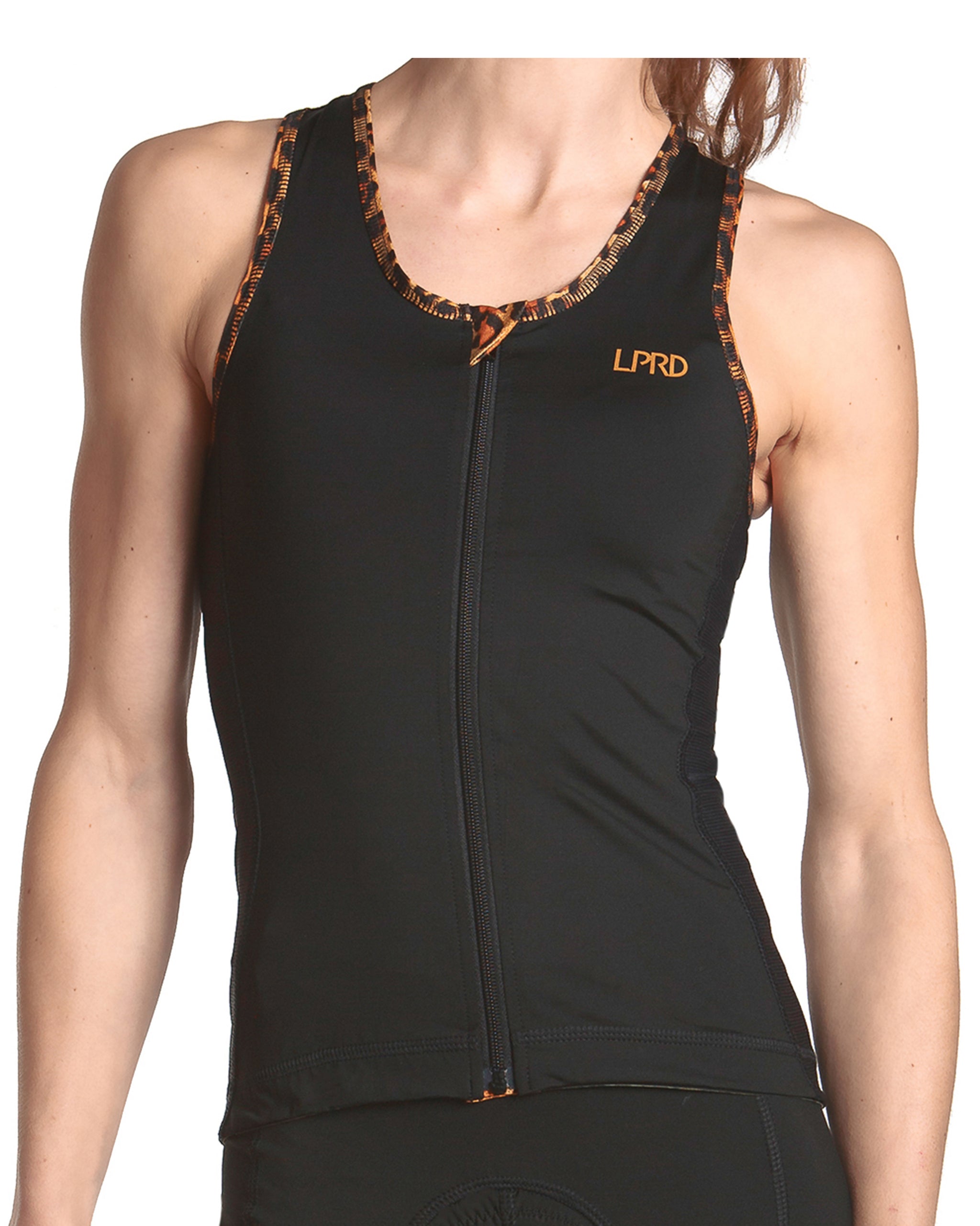 sleeveless cycling jersey with pockets