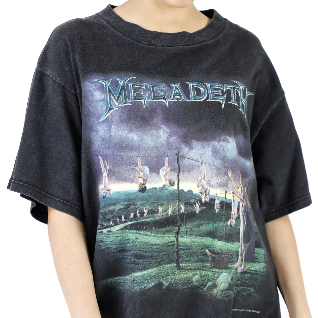 megadeth t shirts vintage