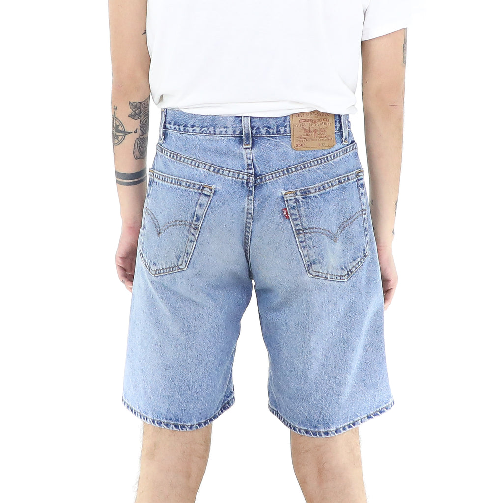 levi's 550 relaxed fit mens jean shorts