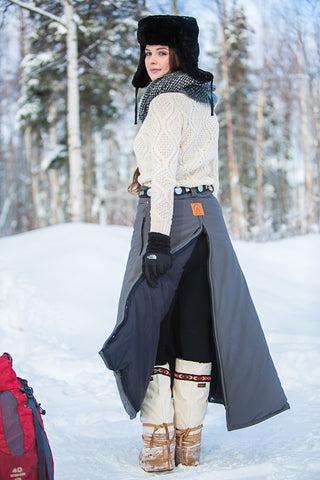 Essential Winter Riding Gear: Insulated riding skirts, moose-hide boot ...