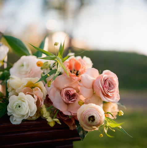 Farm fresh flowers are cut using expert methods that help them last longer