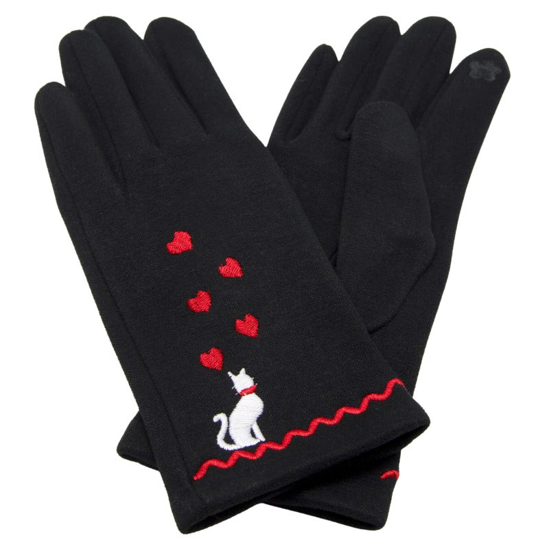 ladies cat gloves