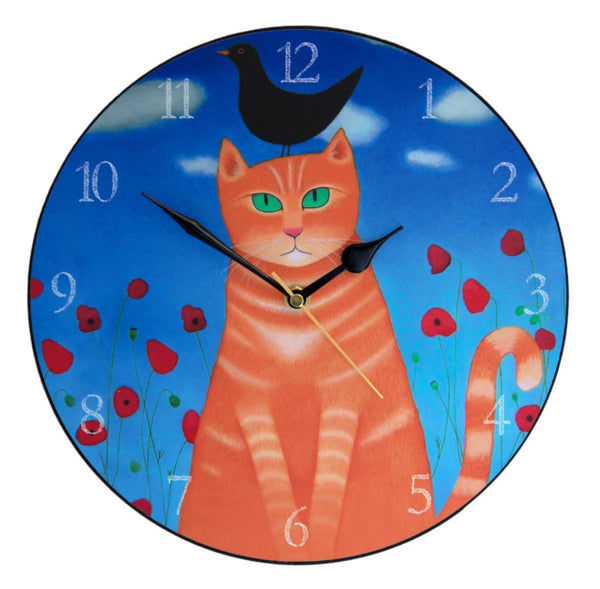 cat clock