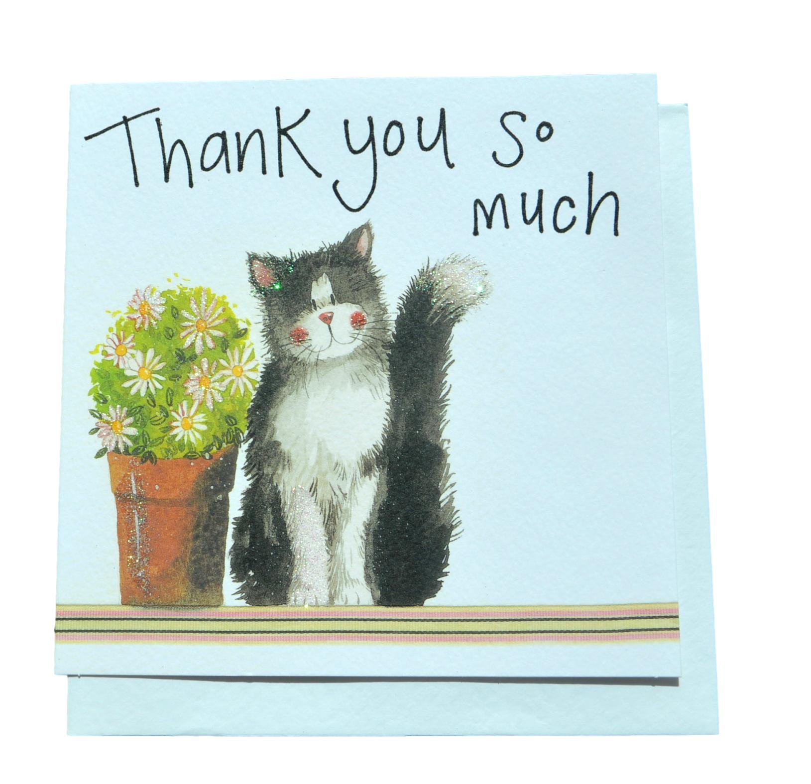 Thank You Cat Card | PURRFECT CAT GIFTS