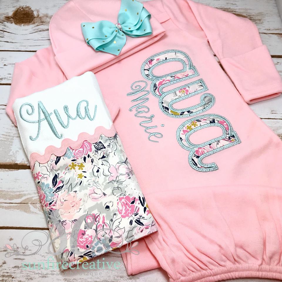 baby girl take home outfit