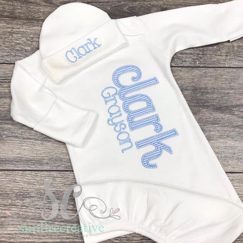 baby boy take home outfit summer