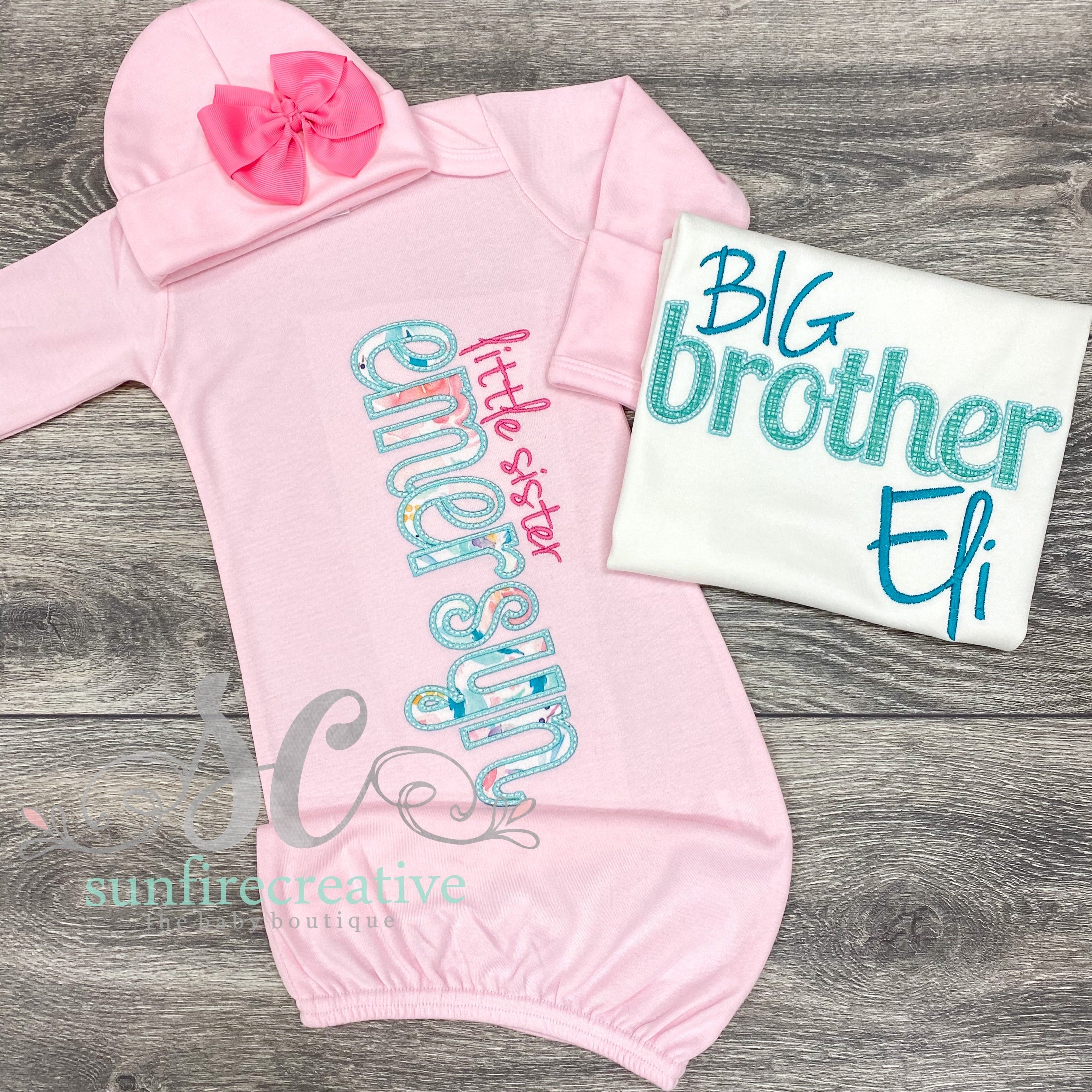big sister little sister coming home outfits
