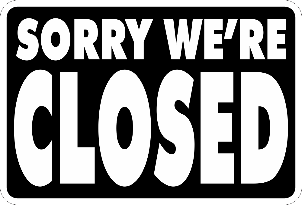 Open Closed Sign Printable - Printable Blank World
