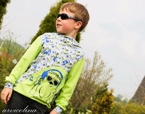 eBook - "Räubärhoodie Kids" - Pullover - Berlinerie - Glückpunkt. Shop