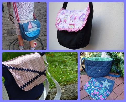 Diy Tasche Kitatasche Accessoires Lumali Schnittmuster Schnitt ebook Kindergartentasche Turnbeutel Wechsel-deckel for mami&me 