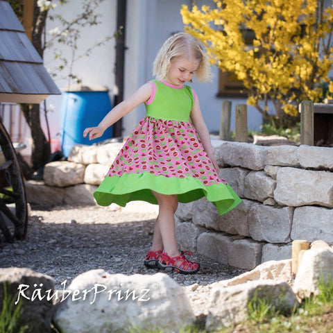 eBook - "Sommerprinzessin" - Kleid - From Heart to Needle - Nähen für Kinder/Mädchen - Glückpunkt. 