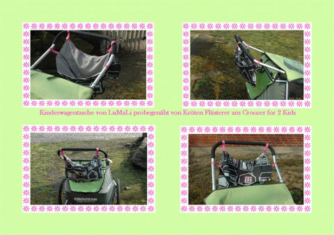 kinderwagen tasche windeltasche wickeltasche buggykinderwagenutensilo   Schnittmuster kinderwagentasche ebook  for mami&me Lumali