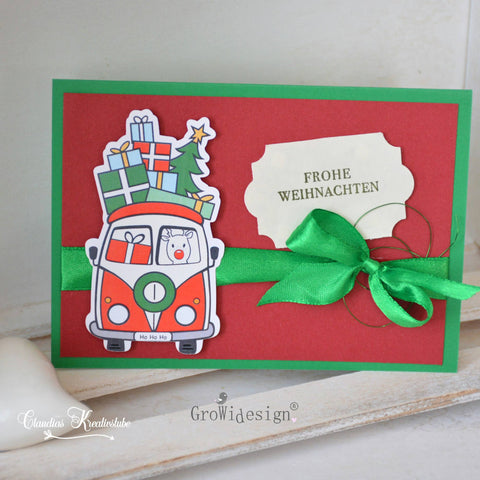 DigiStamp - "Weihnachtsmobil" - GroWidesign - Glückpunkt.