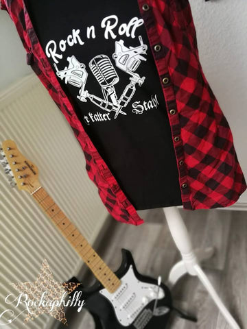 Plotterdatei "Rock'n Roll" B.Style - 1 Einzelmotiv SVG, DXF und PNG - Ein Slogan der zum ein- oder mehrfarbigen plotten geeignet ist - Plotten für Erwachsene - Damen/Herren - Plotter - Plottdatei - Plotterei - Plottmotiv - Rockn Roll/Rockstar/Rock/Rockmusik/Rock-Musik/Grunge/Rocker/Rockig/Mircros/Singen/Band/Stahl/Punk - Glückpunkt.