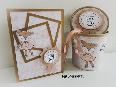 DigiStamp "Reh Lenchen" von Stuff-Deluxe im PNG, JPG Format - Digi Stamp Gestalte individuelle Grußkarten, Sublimationsartikel und vieles mehr - Mädchen - Rehkitz - Kitz - Ballerina - Digistamp oder Digi Stamp bedeutet so viel wie "Digitale Stempel". Wie echte Stempel auf Papier kannst du diese "digitalen Stempel" am Computer zum Gestalten und verschönern verwenden. Früher nannte man sie "Cliparts" - Glückpunkt.