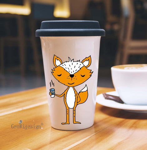 Plotterdatei & Digistamp - "CoffeeFox" - GroWidesign Eine Plotterdatei inkl. DigiStamp für Kaffee- und Teeliebhaber! Fuchs mit Kaffee.  Format Plotterdatei: dxf, svg (coloriert & Kontur) als zip Datei  Format DigiStamp: png: coloriert mit transparenten Hintergrund, 300 dpi - Plotter - Plott - Plotterdatei - Plottdatei - Papier - Glückpunkt.