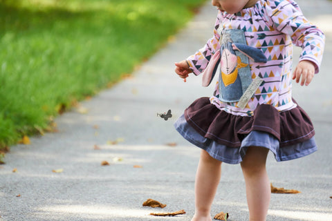 eBook - Sommer Top Marie - Ganzjahresschnitt - Baukasten-System - Top/Shirt/Kleid - Kinder - Nähen - Mahalu Design - Glückpunkt.