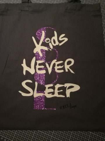 Plotterdatei - "Cool Kids never sleep" - Kall.i-Design - Glückpunkt