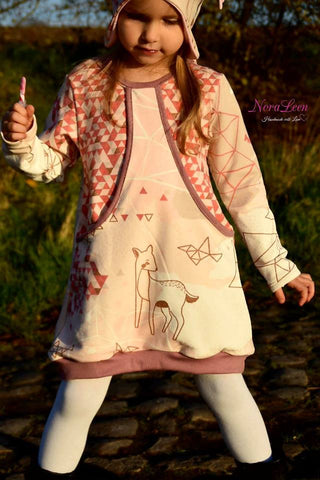 eBook - "Aurelia" - Hoodiekleid - My little Ladybird - Glückpunkt