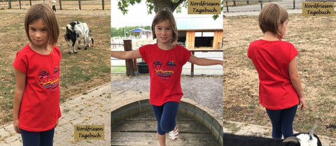 eBook Kids Summer von 73Engelchen - Ein leicht Tailliert und locker fallendes Sommershirt für Kinder. Es hat keine eingesetzten Ärmel und ist somit ganz fix genäht.  Das eBook hält einige Tutorials für dich bereit. z.B. wie du die Taillierung weglassen kannst, für ein cooles Jungenshirt. Oder einen V-Ausschnitt ganz leicht erstellst. Kleidervariante mit Teilung für Mädchen - Nähen Mädchen/Jungen - Stoff & Schnitt - Glückpunkt. 