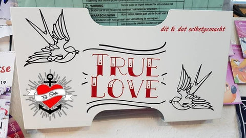 Plotterdatei - "True Love" - B.Style - Glückpunkt.