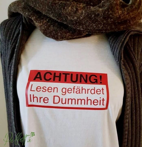 Plotterdatei - "Achtung" - B.Style - Glückpunkt.