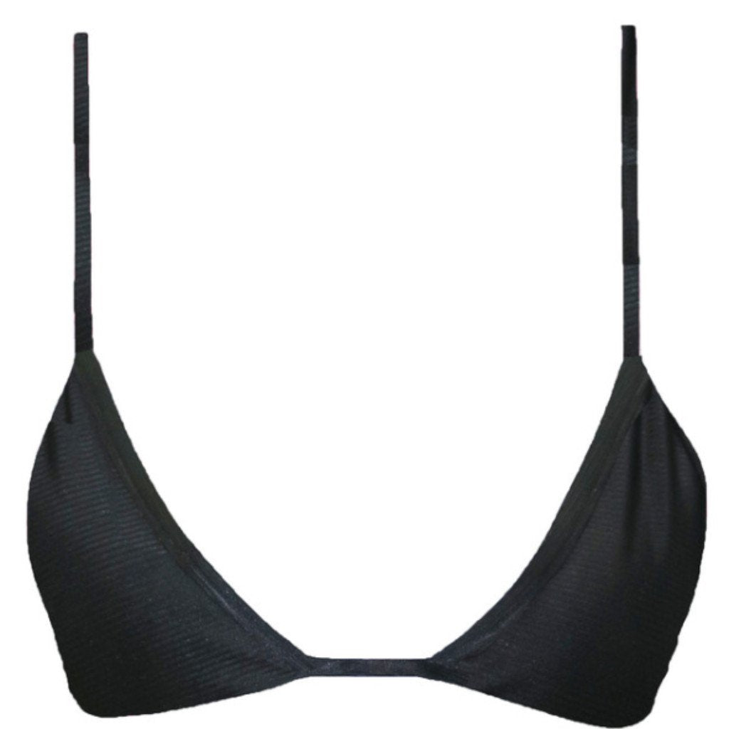 St Tropez Bikini Top by Bravissimo, Monochrome