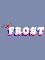 cotton and steel frost fabric