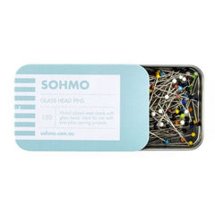 sohmo glass head pins