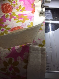 attaching ironing board casing