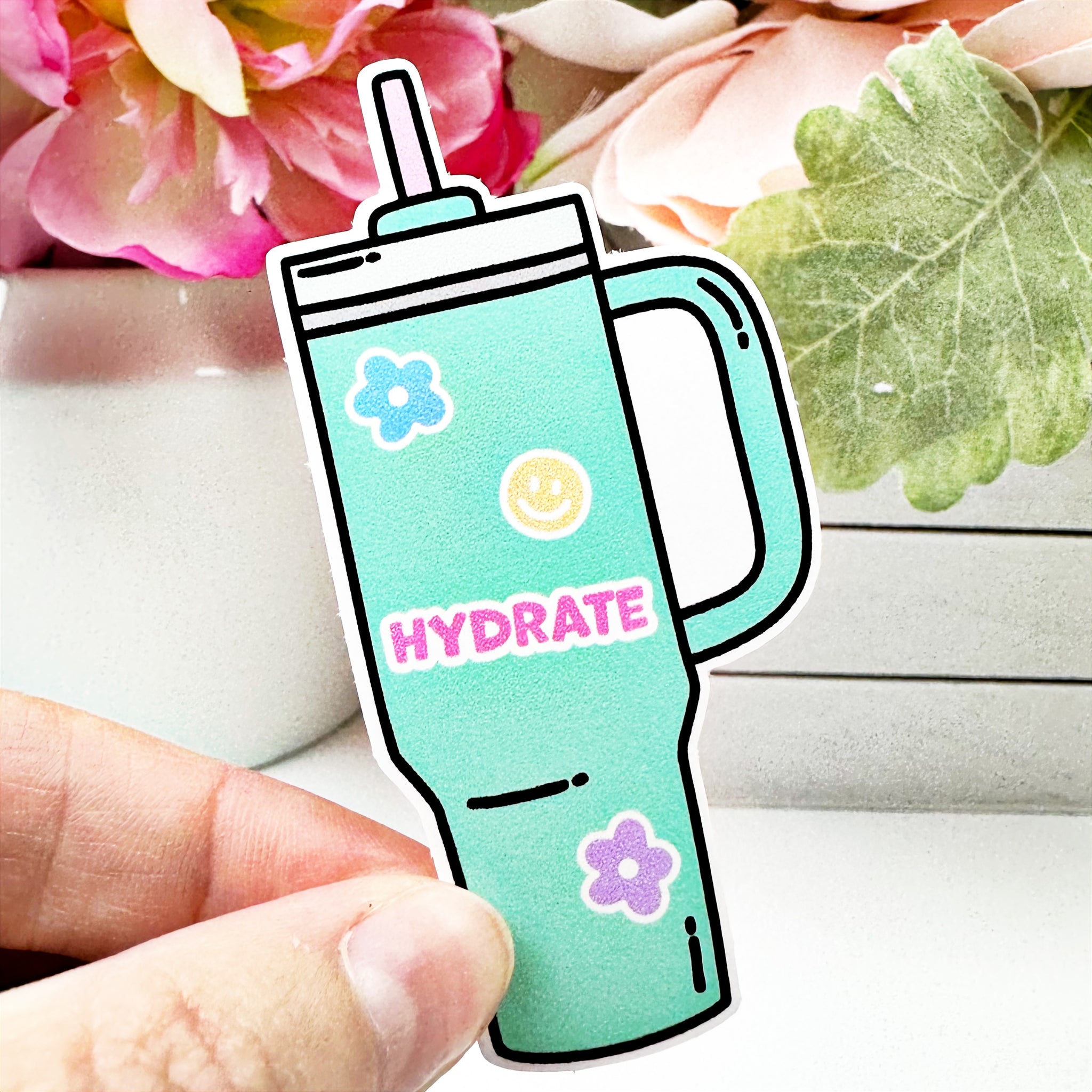 Obsessive Cup Disorder Water Bottle 3 Water Bottle Sticker