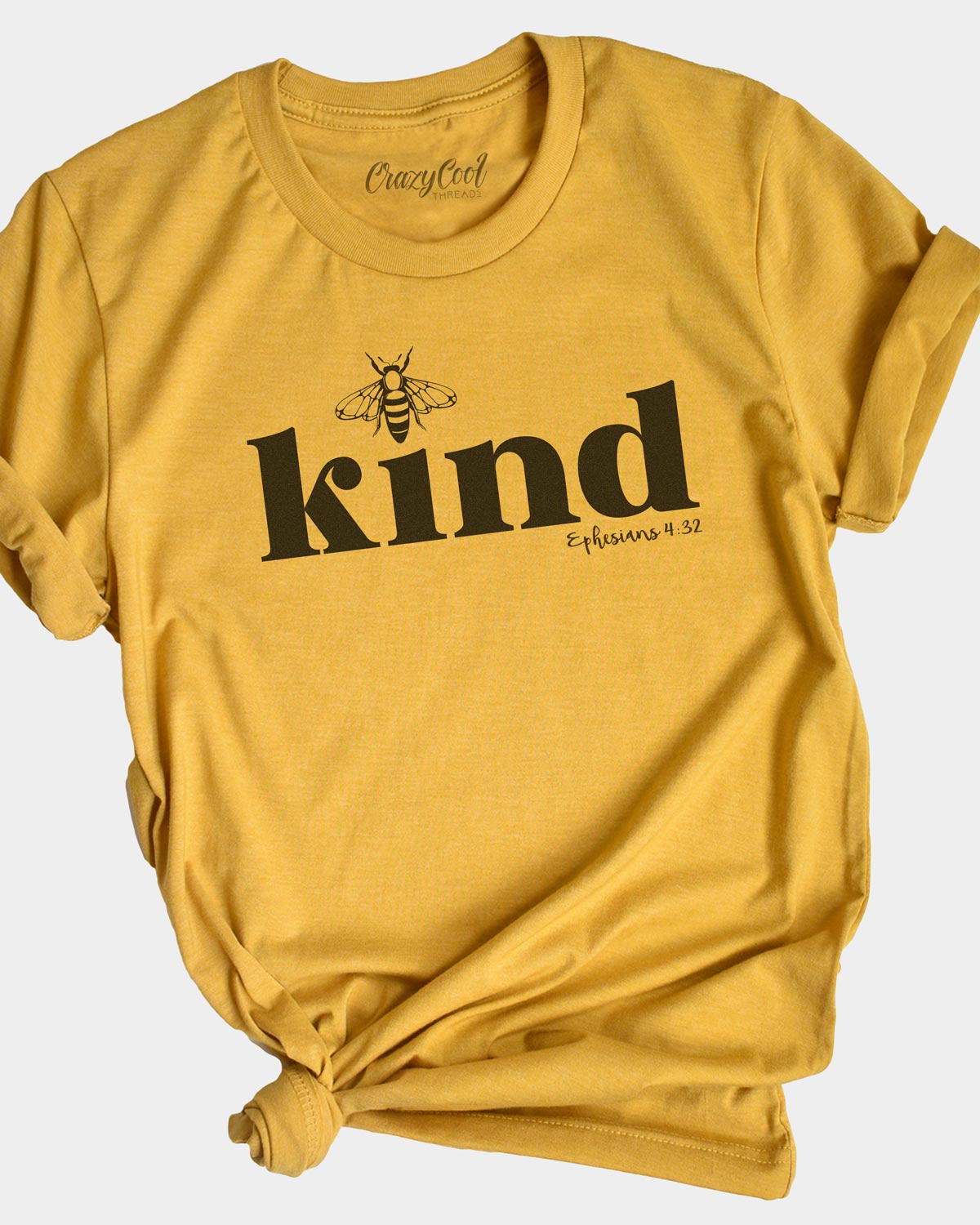 bee kind yellow sweatshirt