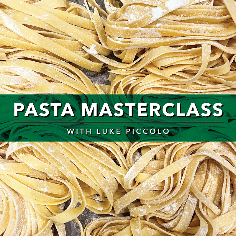 Pasta Masterclass with Luke Piccolo | Sunday 23rd July 2023 (11am-3pm) –  Food I Am