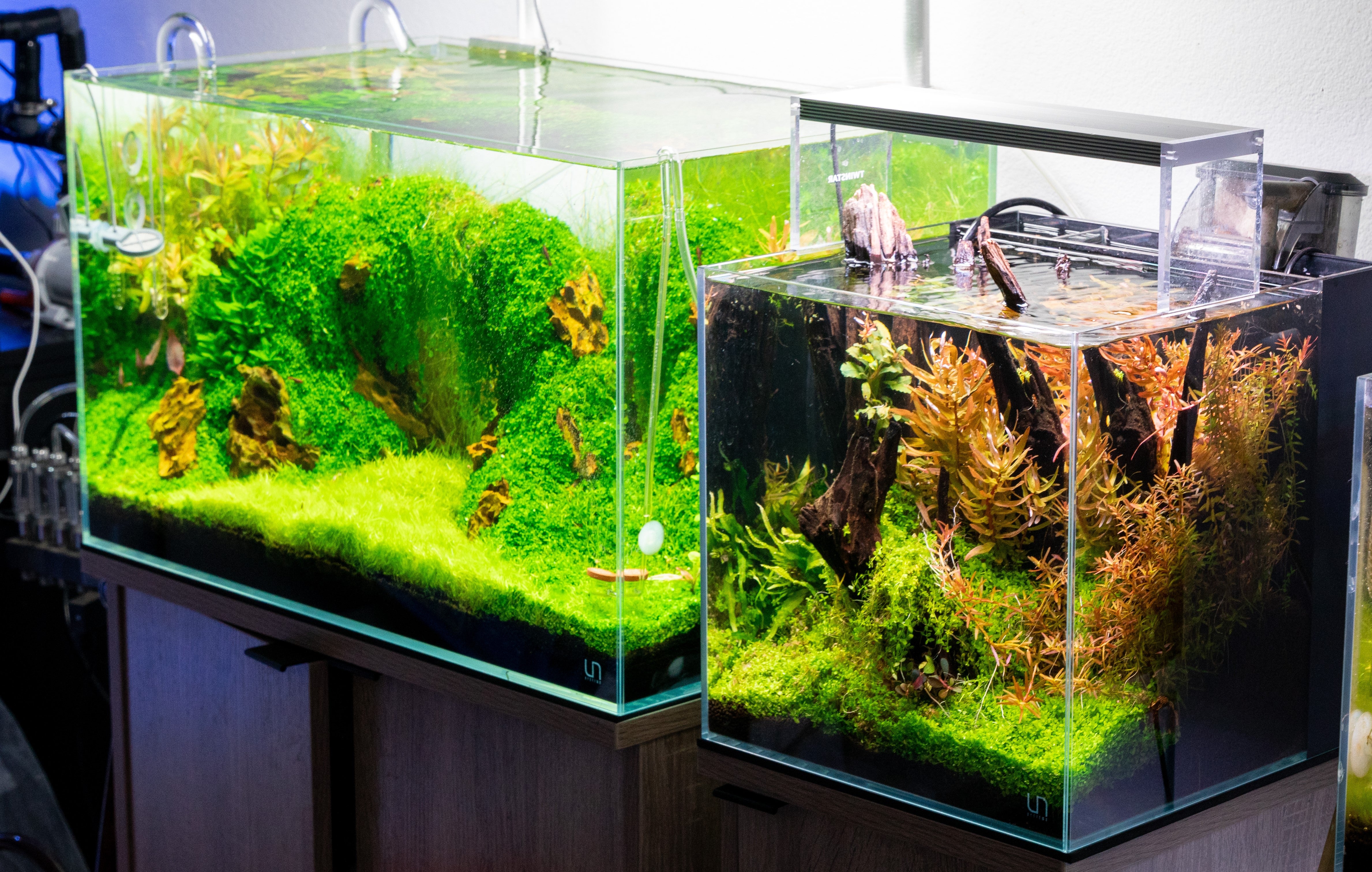 Small Nano Aquarium Fish Tank Coldwater Tropical LED Lighting 7