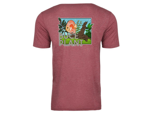 Buce Plant Discus Tee - Smoked Paprika