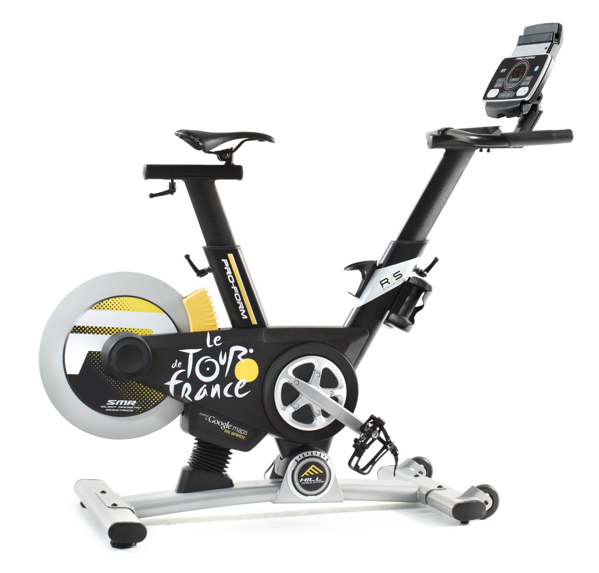 exercise bike with google maps