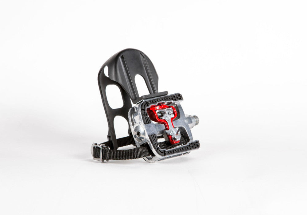 spd pedal with toe cage