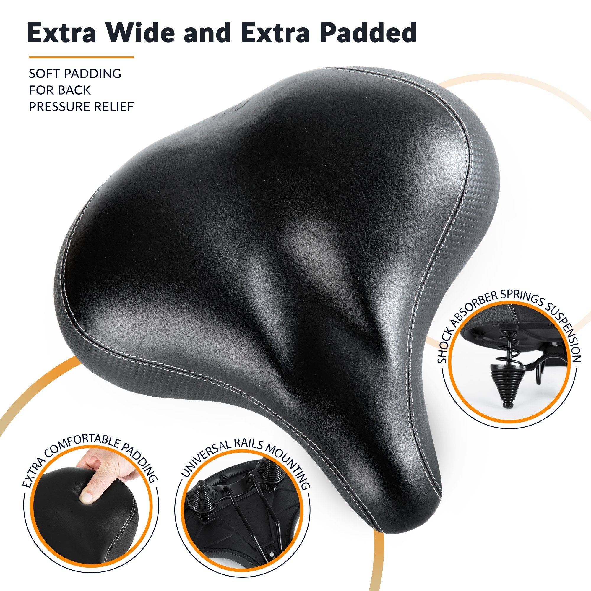 padded womens bike seat