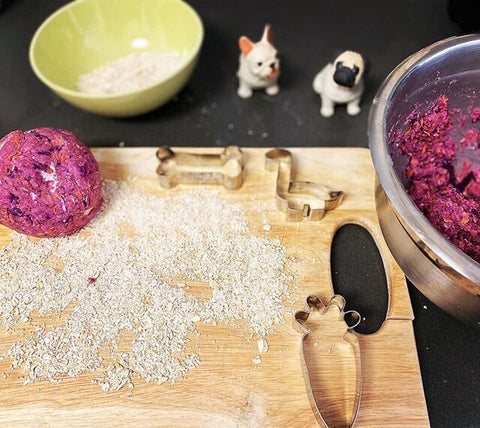 healthy balanced homemade diy frenchie dog treat