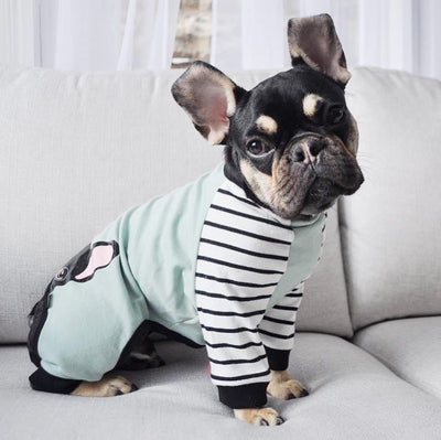 French Bulldog Pajamas | Frenchie Clothing | Black Frenchie dog