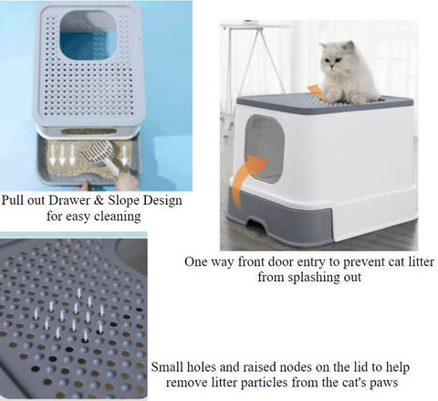 Mouse over image to zoom Move over photo to zoom   thumbnail 1 - ENCLOSED LARGE HOODED CAT LITTER TRAY BOX PET TOILET WITH DOOR FILTER PORTABLE  thumbnail 2 - ENCLOSED LARGE HOODED CAT LITTER TRAY BOX PET TOILET WITH DOOR FILTER PORTABLE  thumbnail 3 - ENCLOSED LARGE HOODED CAT LITTER TRAY BOX PET TOILET WITH DOOR FILTER PORTABLE  thumbnail 4 - ENCLOSED LARGE HOODED CAT LITTER TRAY BOX PET TOILET WITH DOOR FILTER PORTABLE  thumbnail 5 - ENCLOSED LARGE HOODED CAT LITTER TRAY BOX PET TOILET WITH DOOR FILTER PORTABLE  thumbnail 6 - ENCLOSED LARGE HOODED CAT LITTER TRAY BOX PET TOILET WITH DOOR FILTER PORTABLE  thumbnail 7 - ENCLOSED LARGE HOODED CAT LITTER TRAY BOX PET TOILET WITH DOOR FILTER PORTABLE  thumbnail 8 - ENCLOSED LARGE HOODED CAT LITTER TRAY BOX PET TOILET WITH DOOR FILTER PORTABLE  thumbnail 9 - ENCLOSED LARGE HOODED CAT LITTER TRAY BOX PET TOILET WITH DOOR FILTER PORTABLE  thumbnail 10 - ENCLOSED LARGE HOODED CAT LITTER TRAY BOX PET TOILET WITH DOOR FILTER PORTABLE  thumbnail 11 - ENCLOSED LARGE HOODED CAT LITTER TRAY BOX PET TOILET WITH DOOR FILTER PORTABLE  thumbnail 12 - ENCLOSED LARGE HOODED CAT LITTER TRAY BOX PET TOILET WITH DOOR FILTER PORTABLE  thumbnail 13 - ENCLOSED LARGE HOODED CAT LITTER TRAY BOX PET TOILET WITH DOOR FILTER PORTABLE  thumbnail 14 - ENCLOSED LARGE HOODED CAT LITTER TRAY BOX PET TOILET WITH DOOR FILTER PORTABLE  thumbnail 15 - ENCLOSED LARGE HOODED CAT LITTER TRAY BOX PET TOILET WITH DOOR FILTER PORTABLE  thumbnail 16 - ENCLOSED LARGE HOODED CAT LITTER TRAY BOX PET TOILET WITH DOOR FILTER PORTABLE  thumbnail 17 - ENCLOSED LARGE HOODED CAT LITTER TRAY BOX PET TOILET WITH DOOR FILTER PORTABLE  thumbnail 18 - ENCLOSED LARGE HOODED CAT LITTER TRAY BOX PET TOILET WITH DOOR FILTER PORTABLE  thumbnail 19 - ENCLOSED LARGE HOODED CAT LITTER TRAY BOX PET TOILET WITH DOOR FILTER PORTABLE  thumbnail 20 - ENCLOSED LARGE HOODED CAT LITTER TRAY BOX PET TOILET WITH DOOR FILTER PORTABLE  thumbnail 21 - ENCLOSED LARGE HOODED CAT LITTER TRAY BOX PET TOILET WITH DOOR FILTER PORTABLE  thumbnail 22 - ENCLOSED LARGE HOODED CAT LITTER TRAY BOX PET TOILET WITH DOOR FILTER PORTABLE  thumbnail 23 - ENCLOSED LARGE HOODED CAT LITTER TRAY BOX PET TOILET WITH DOOR FILTER PORTABLE  thumbnail 24 - ENCLOSED LARGE HOODED CAT LITTER TRAY BOX PET TOILET WITH DOOR FILTER PORTABLE  thumbnail 25 - ENCLOSED LARGE HOODED CAT LITTER TRAY BOX PET TOILET WITH DOOR FILTER PORTABLE  thumbnail 26 - ENCLOSED LARGE HOODED CAT LITTER TRAY BOX PET TOILET WITH DOOR FILTER PORTABLE  thumbnail 27 - ENCLOSED LARGE HOODED CAT LITTER TRAY BOX PET TOILET WITH DOOR FILTER PORTABLE  thumbnail 28 - ENCLOSED LARGE HOODED CAT LITTER TRAY BOX PET TOILET WITH DOOR FILTER PORTABLE  thumbnail 29 - ENCLOSED LARGE HOODED CAT LITTER TRAY BOX PET TOILET WITH DOOR FILTER PORTABLE  thumbnail 30 - ENCLOSED LARGE HOODED CAT LITTER TRAY BOX PET TOILET WITH DOOR FILTER PORTABLE  thumbnail 31 - ENCLOSED LARGE HOODED CAT LITTER TRAY BOX PET TOILET WITH DOOR FILTER PORTABLE  thumbnail 32 - ENCLOSED LARGE HOODED CAT LITTER TRAY BOX PET TOILET WITH DOOR FILTER PORTABLE  thumbnail 33 - ENCLOSED LARGE HOODED CAT LITTER TRAY BOX PET TOILET WITH DOOR FILTER PORTABLE  thumbnail 34 - ENCLOSED LARGE HOODED CAT LITTER TRAY BOX PET TOILET WITH DOOR FILTER PORTABLE  thumbnail 35 - ENCLOSED LARGE HOODED CAT LITTER TRAY BOX PET TOILET WITH DOOR FILTER PORTABLE  Have one to sell? Sell it yourself Shop with confidence eBay Premium Service Trusted seller, fast delivery and easy returns. Learn more- eBay Premium Service - opens in new window or tab eBay Money Back Guarantee Get the item you ordered or your money back. Learn more- eBay Money Back Guarantee - opens in new window or tab Seller information aquatics4all (352343 ) 99.6% Positive Feedback  Save this seller Contact seller Visit Shop See other items Registered as a business seller ENCLOSED LARGE HOODED CAT LITTER TRAY BOX PET TOILET WITH DOOR FILTER PORTABLE