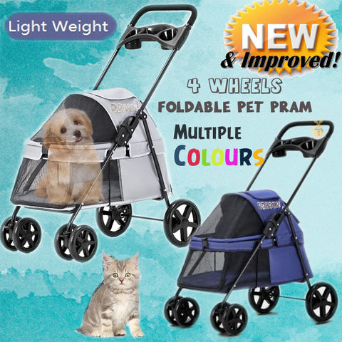 Pet Stroller Pram Trolley for Dog or Cats singapore