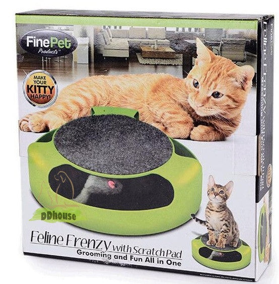 catch the mouse motion cat toy