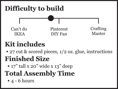 Simon the Bull DIY Papercraft Sculpture Kit